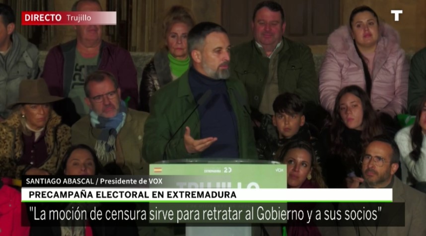 Acto de Campaña de Vox en Trujillo