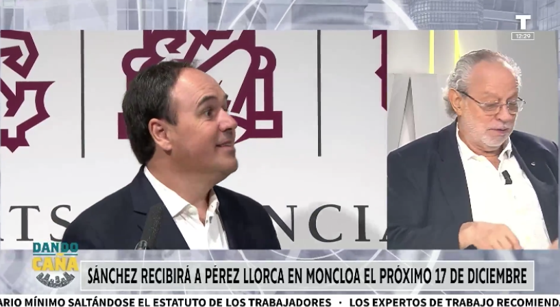 Sánchez recibirá a Pérez Llorca el 17 de diciembre