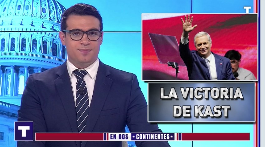 Kast dibuja una diagonal perfecta en América del Sur
