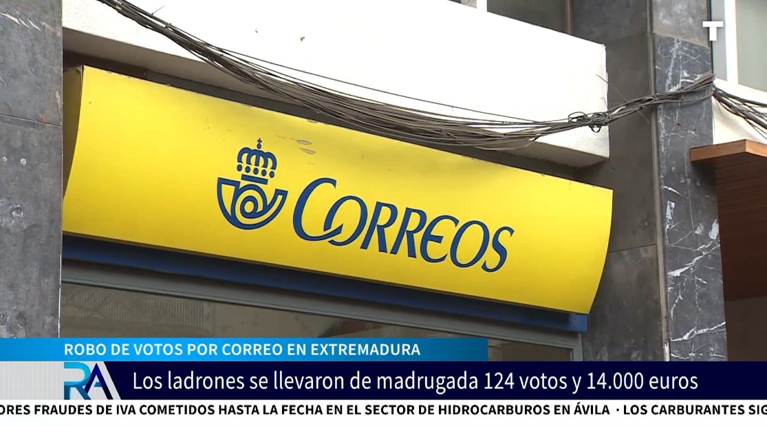 Robo en Correos en Extremadura: la Guardia Civil encuentra las 124 papeletas sustraídas