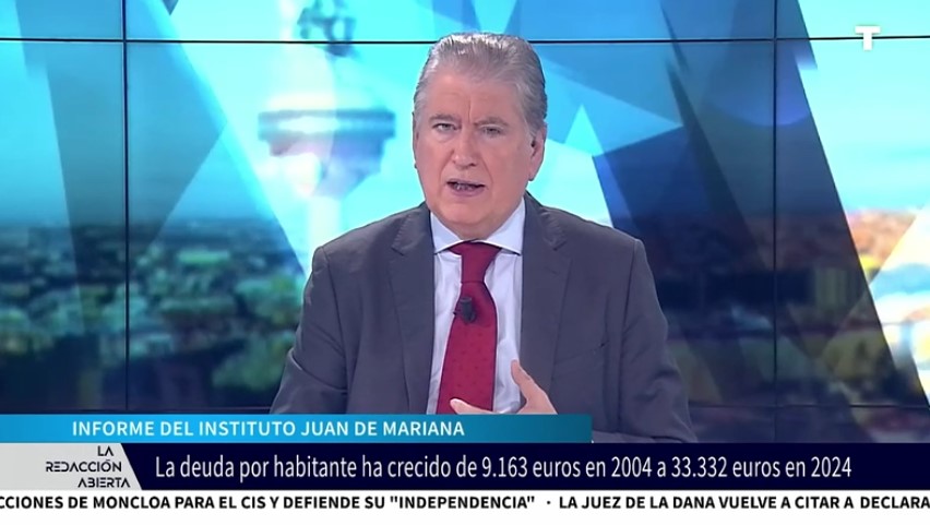 La deuda por habitante ha subido de 9.163 euros a 33.332 euros