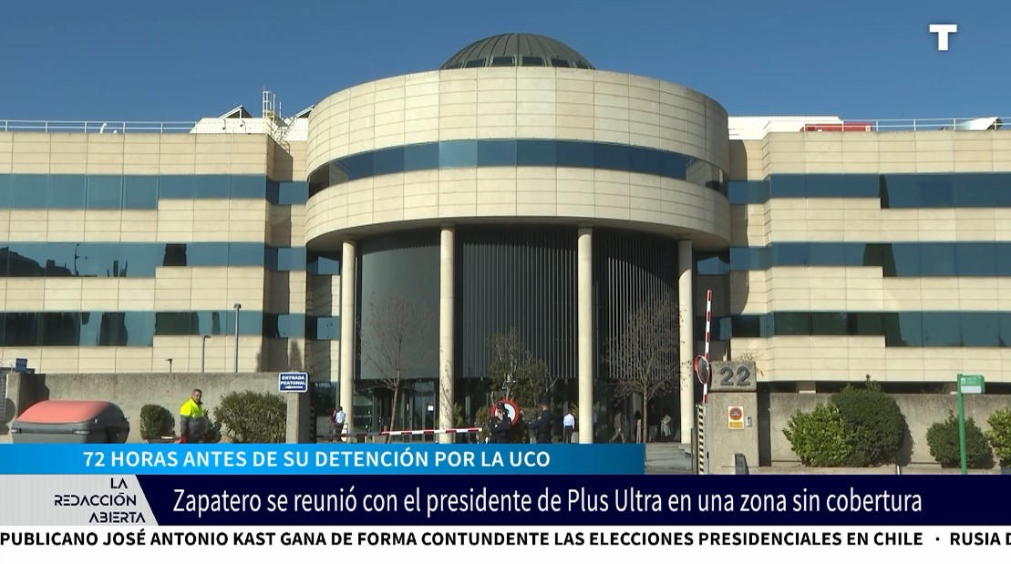 Zapatero, pillado infraganti en su encuentro secreto con Plus Ultra