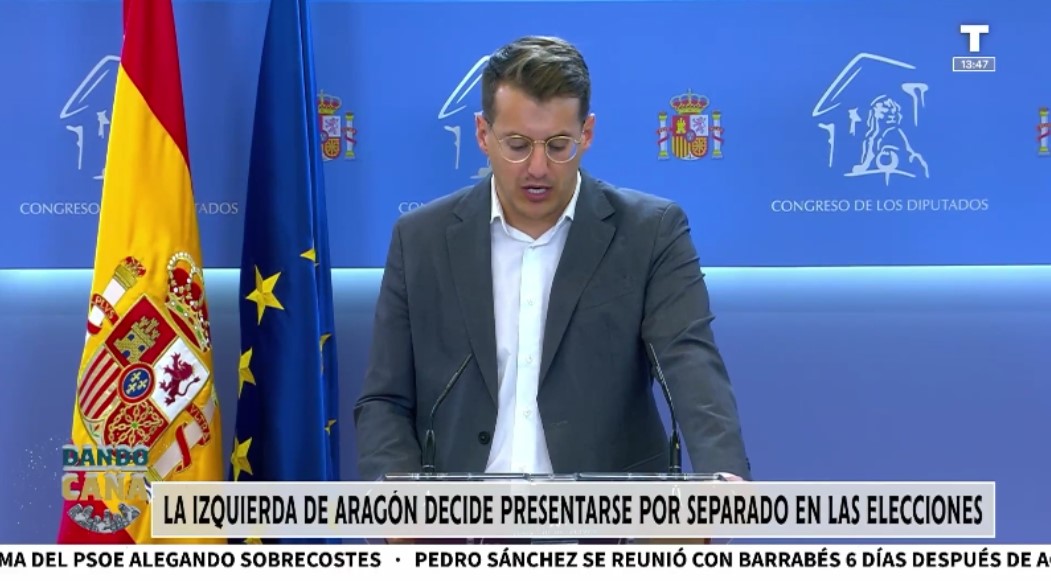 La izquierda de Aragón decide presentarse por separado en las elecciones