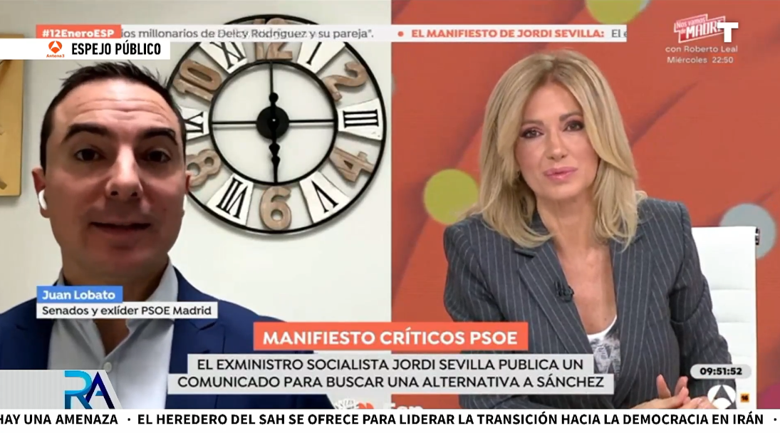 Jordi Sevilla lanza un manifiesto contra Sánchez y abre una rebelión interna en el PSOE