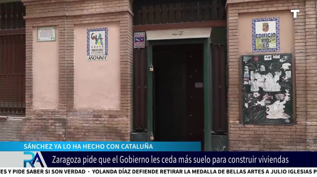 Zaragoza pide que el Gobierno les ceda más suelo para construir viviendas