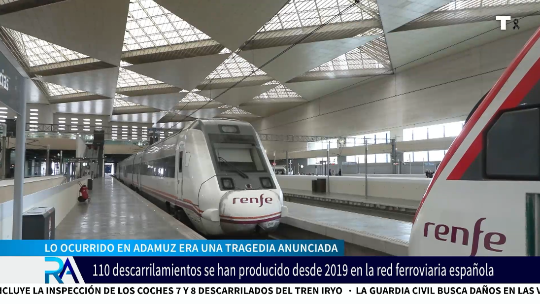 La crónica anunciada del accidente en Adamuz: 110 descarrilamientos desde 2019