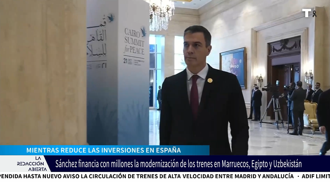 Sánchez concede ayudas y préstamos a Marruecos para que mejore sus trenes