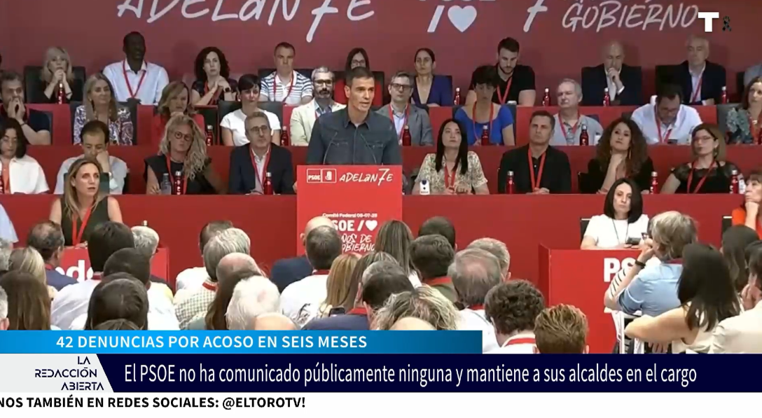 Más de 40 denuncias por acoso sexual dentro del PSOE