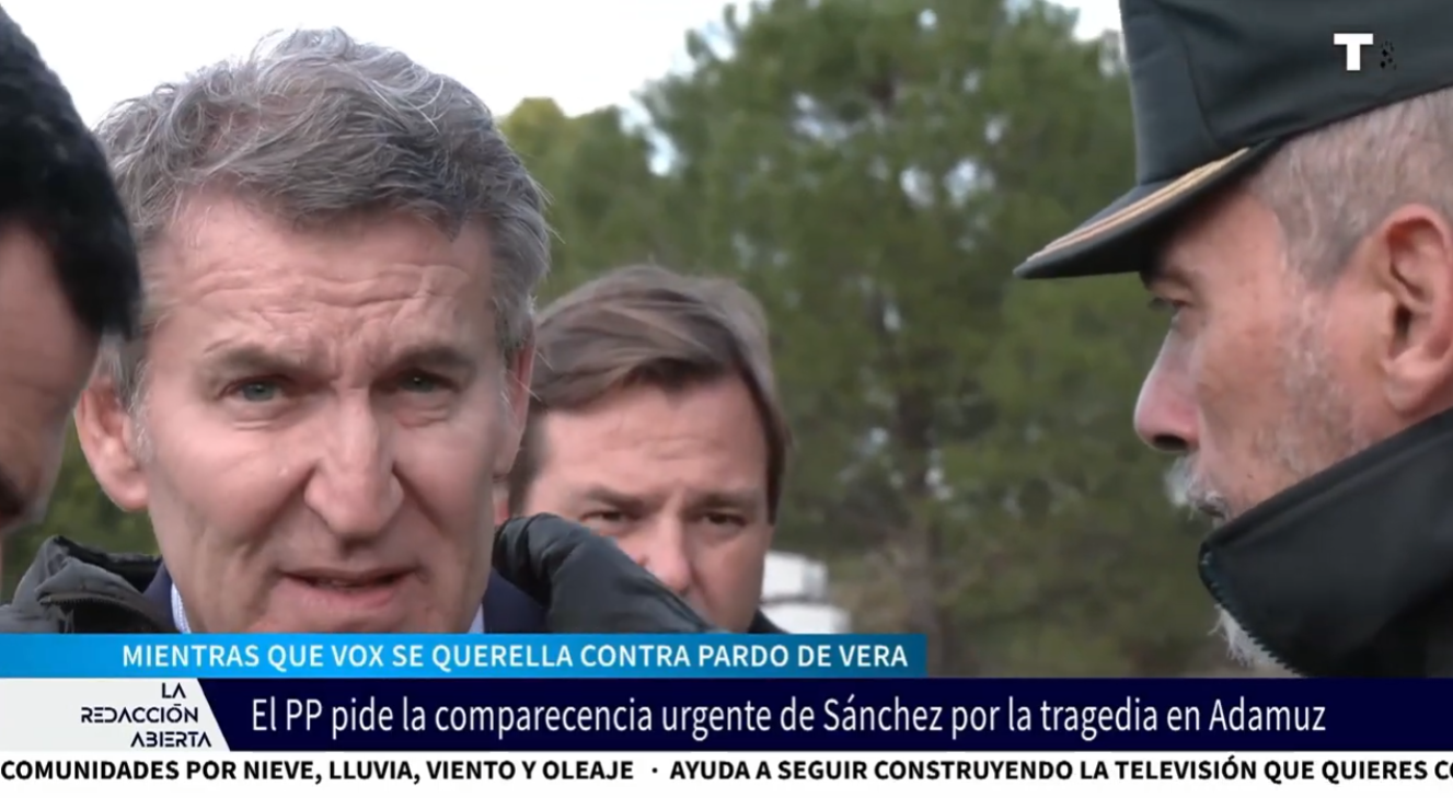 Feijóo ‘no quiere entrar al barro’ contra Puente por el accidente de Adamuz
