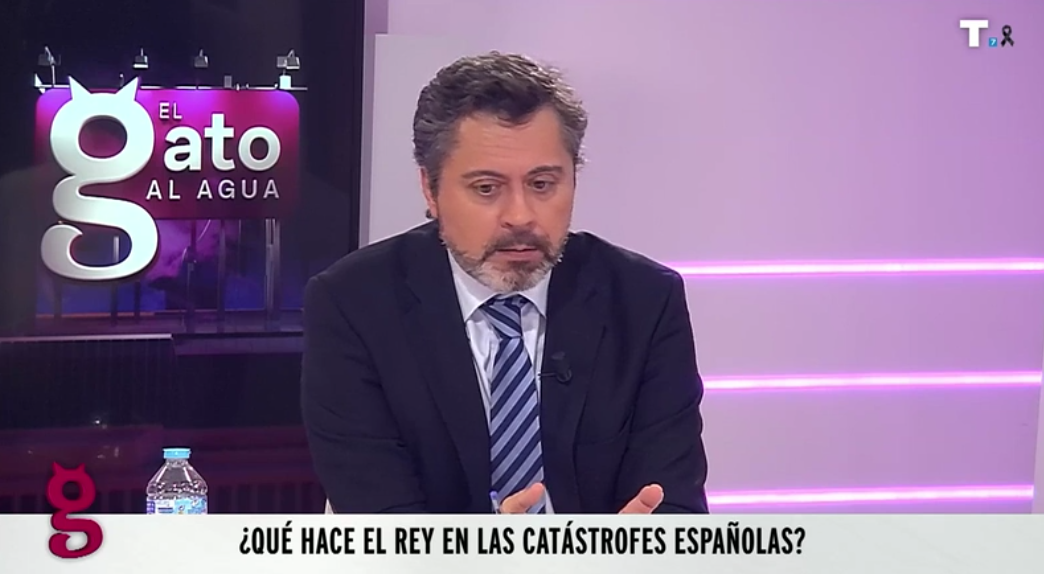¿Qué hace el Rey cuando España se encuentra en una catástrofe?