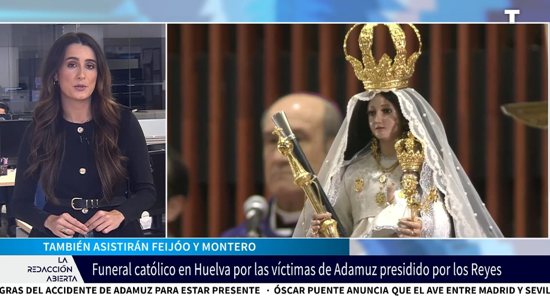 Así será el funeral católico por las víctimas de Adamuz con la polémica presencia de Montero