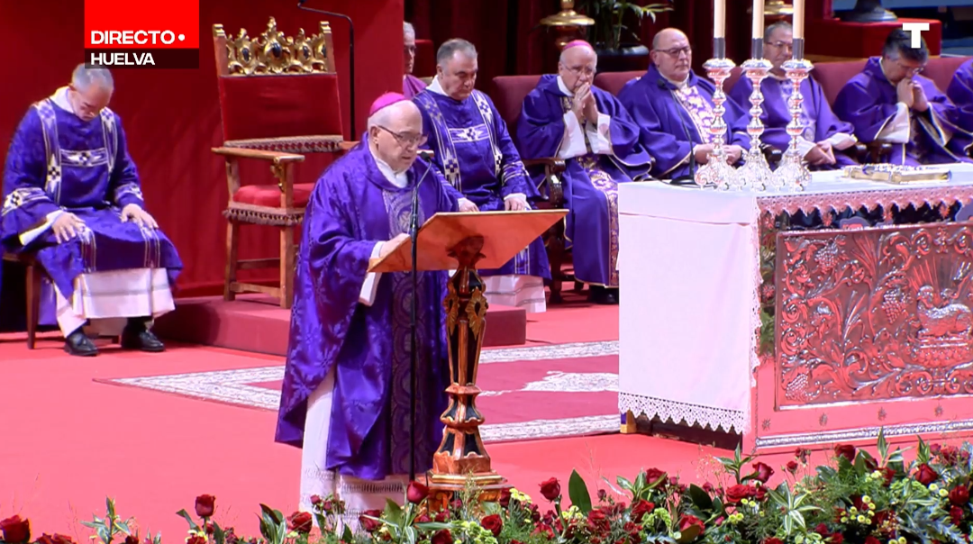 Misa funeral en Huelva por las víctimas de Adamuz