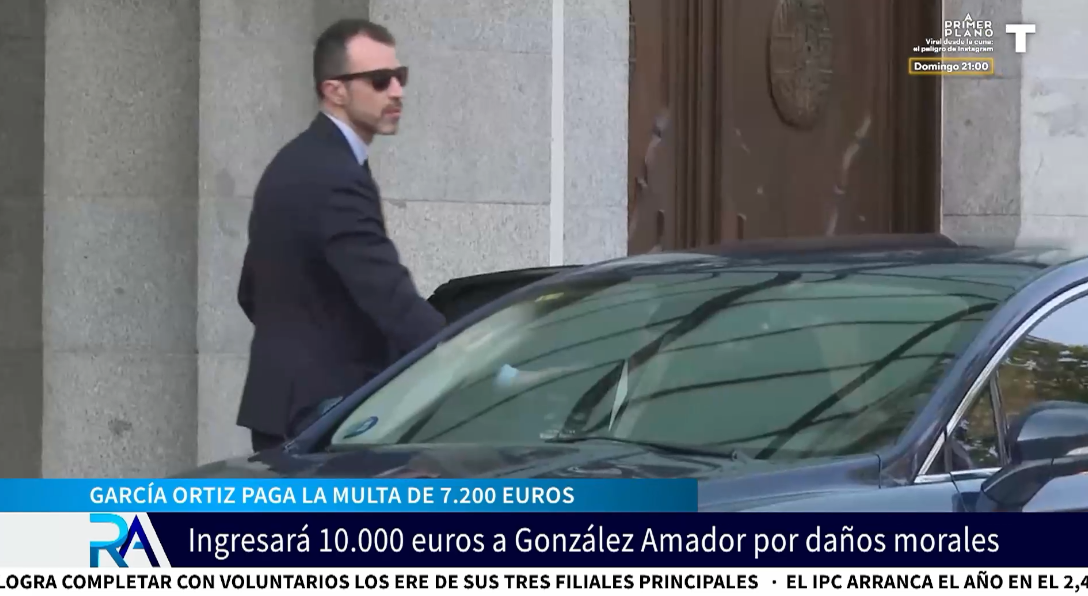 García Ortiz paga la multa y la indemnización a González Amador gracias a aportaciones voluntarias