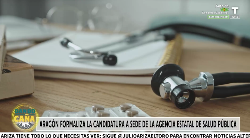 Aragón formaliza su candidatura a la Sede de la Agencia Estatal de Salud Pública