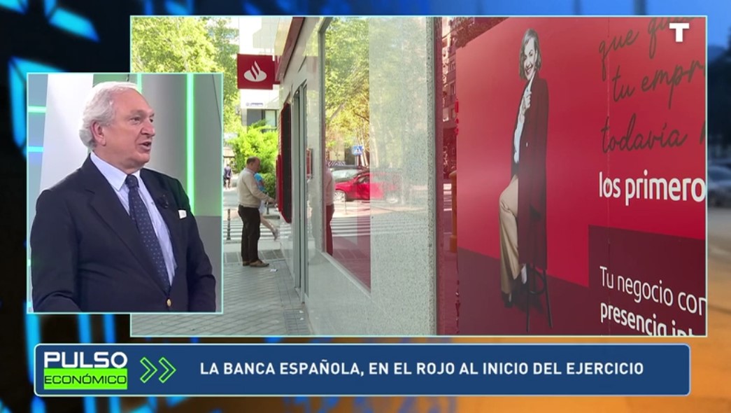 La banca española, en el rojo al inicio del ejercicio