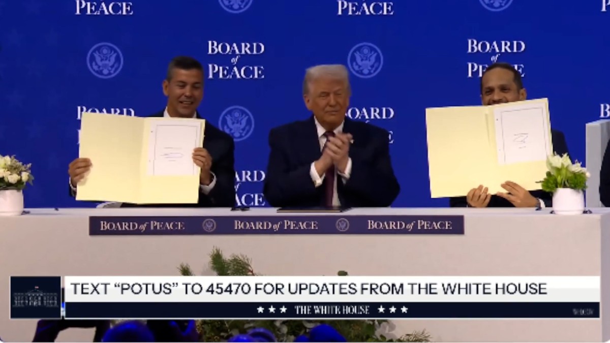 Trump lanza la Junta de Paz para Gaza y apunta a su futura expansión global