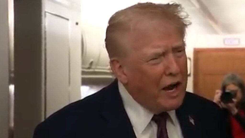 Trump sobre Irán: «Estamos analizando muy seriamente» intervenir