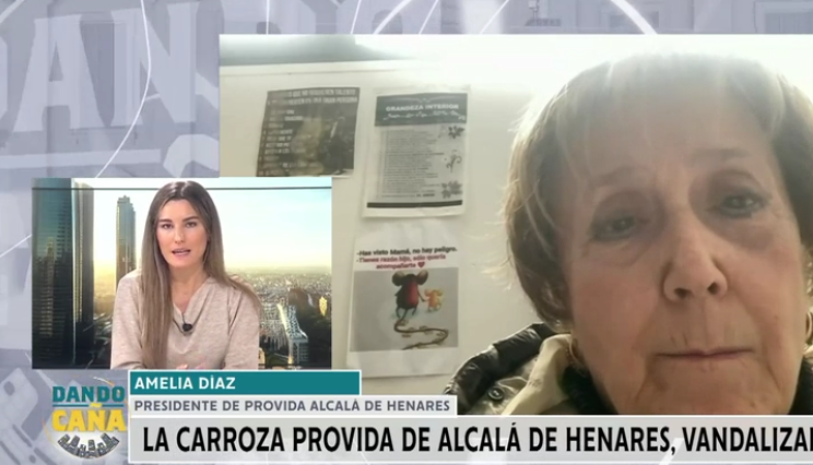 Vandalizan la carroza provida de Alcalá de Henares