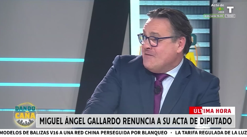 Miguel Ángel Gallardo renuncia a su acta de diputado y deja de estar aforado