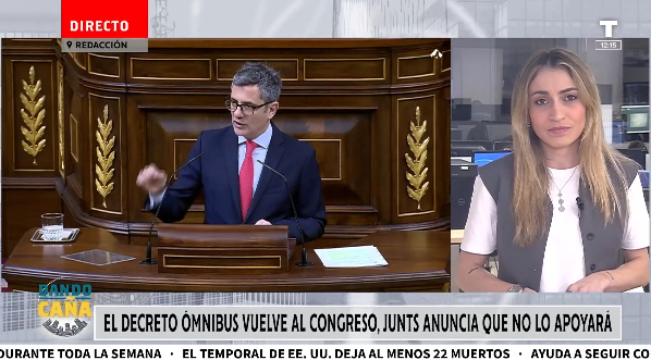El decreto ómnibus vuelve al Congreso de los Diputados, ¿otro fracaso del Gobierno?