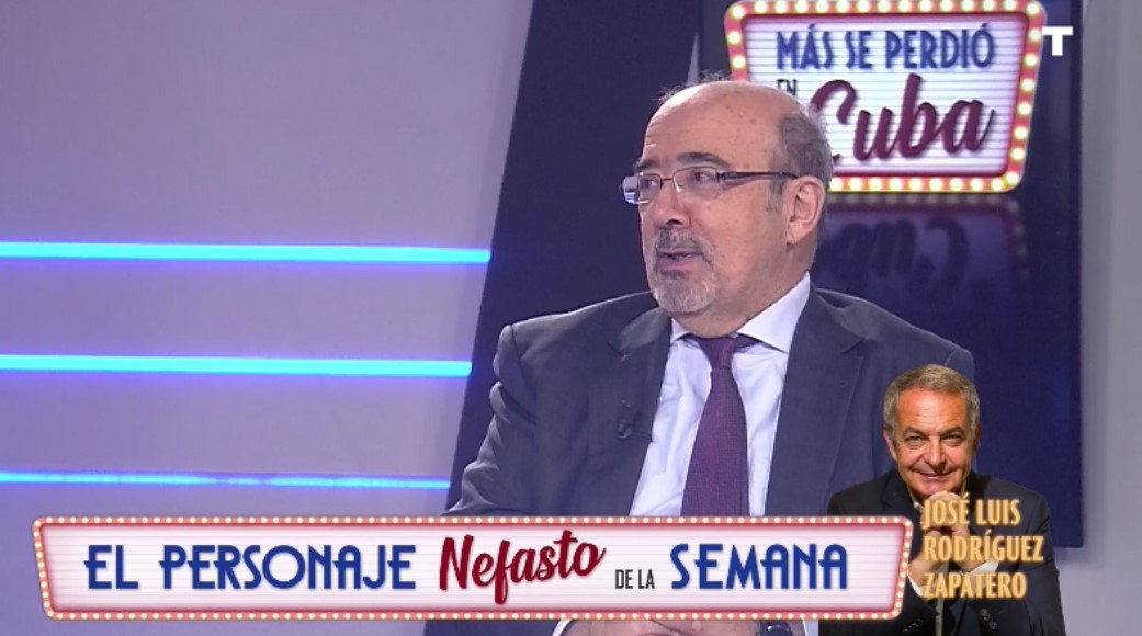 EL PERSONAJE NEFASTO DE LA SEMANA: «Zapatero por tóxico, cutre y siniestro»