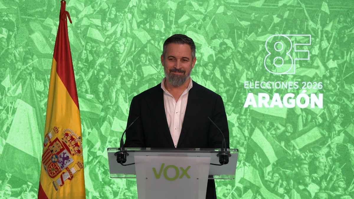 Abascal afirma que “Aragón ha derrotado a Pedro Sánchez” tras el avance de Vox en las autonómicas