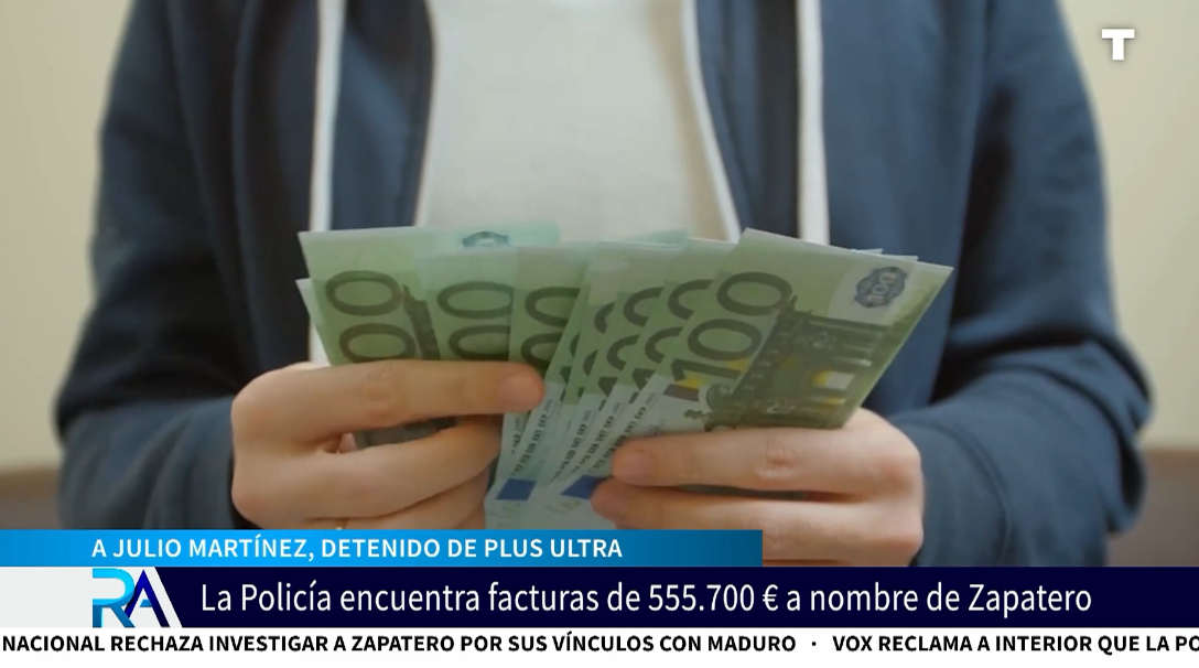Zapatero se repartió MEDIO MILLÓN con un detenido por el caso Plus Ultra tras el rescate