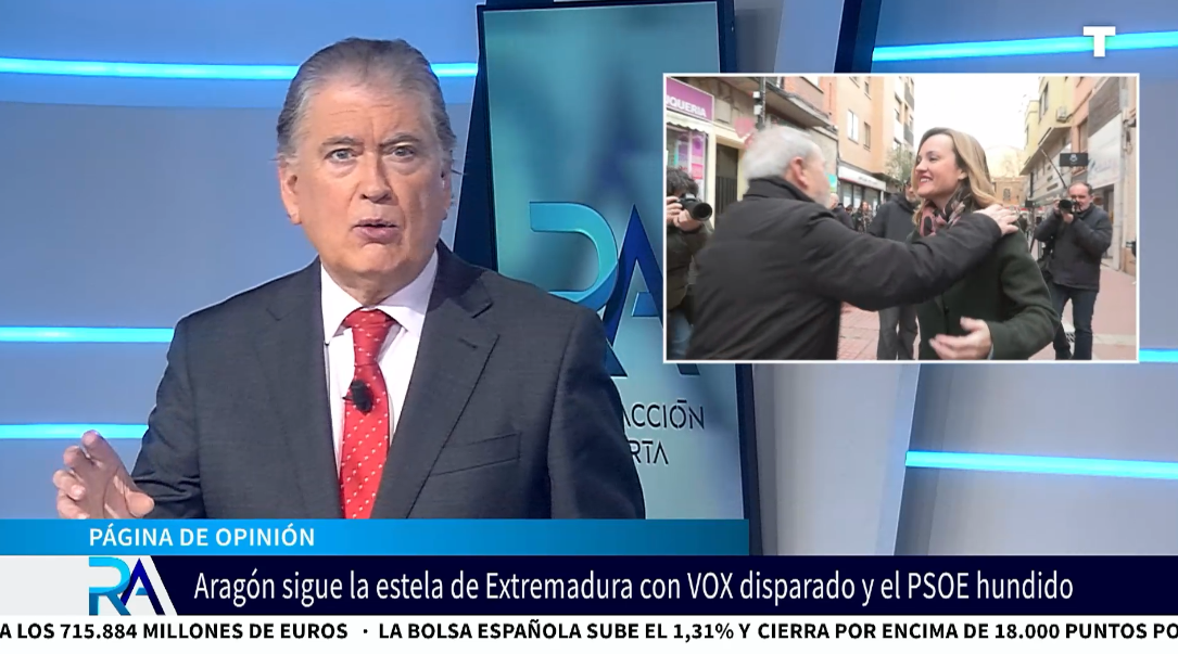 «Sánchez ya puede TOMAR NOTA» Aragón replica la foto de Extremadura: VOX se DISPARA y el PSOE se hunde a mínimos históricos