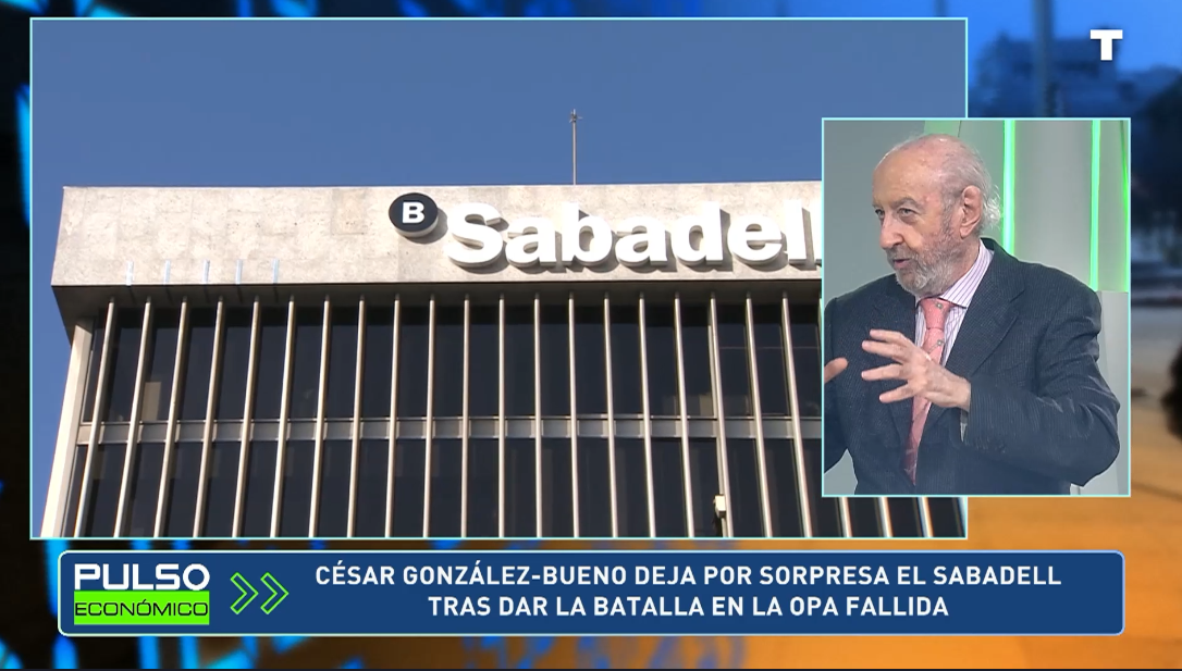 José Ramón Riera: «César González-Bueno me parece uno de los mejores ejecutivos de banca. Su marcha del Sabadell es una sorpresa»