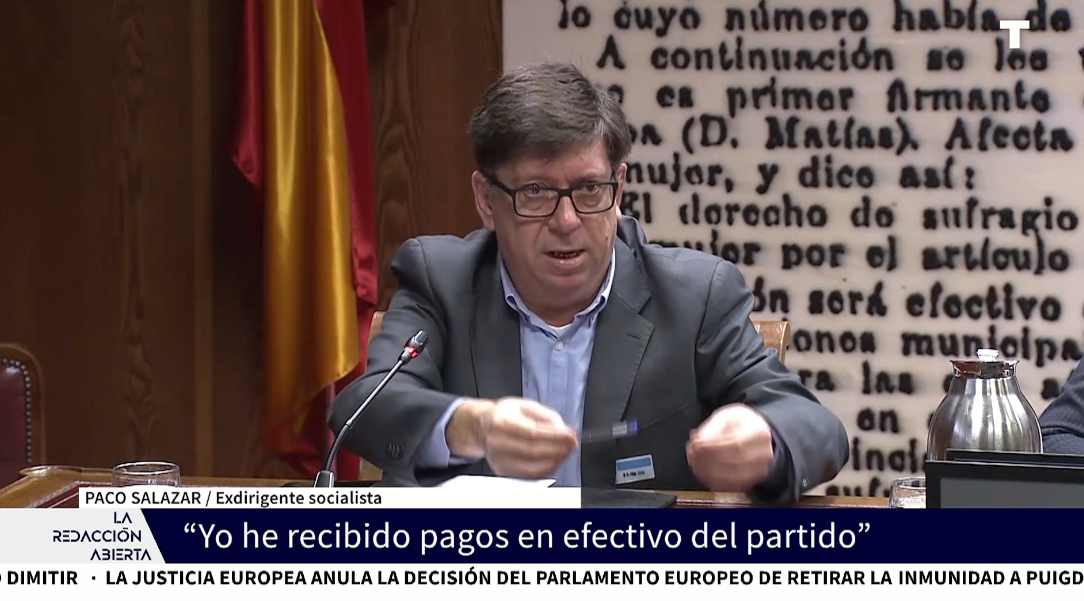 Paco Salazar asegura que nadie en el PSOE le pidió que dimitiera