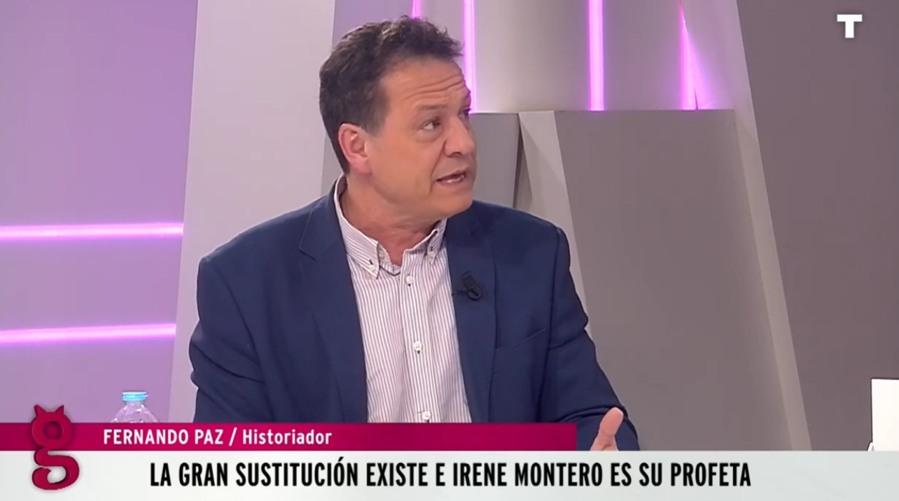 Fernando Paz estalla contra Irene Montero e incita a la revolución