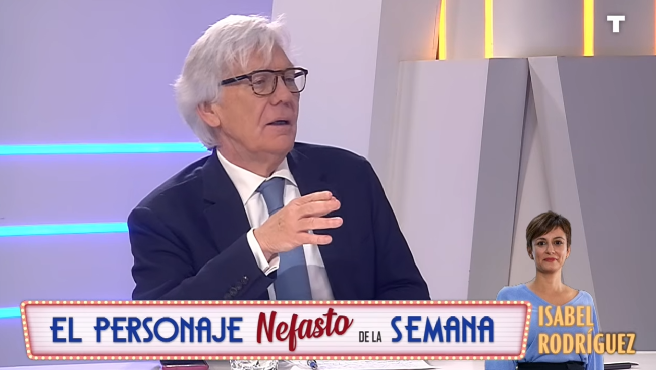 EL PERSONAJE NEFASTO DE LA SEMANA: «A Isabel Rodríguez le ha faltado decir que hay que aplicar en Madrid la ley antiterrorista»
