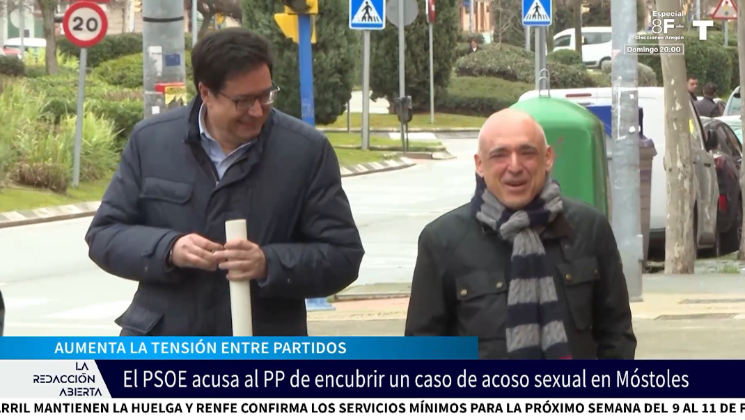 El PSOE acusa al PP de ENCUBRIR un caso de ACOSO SEXUAL en Móstoles