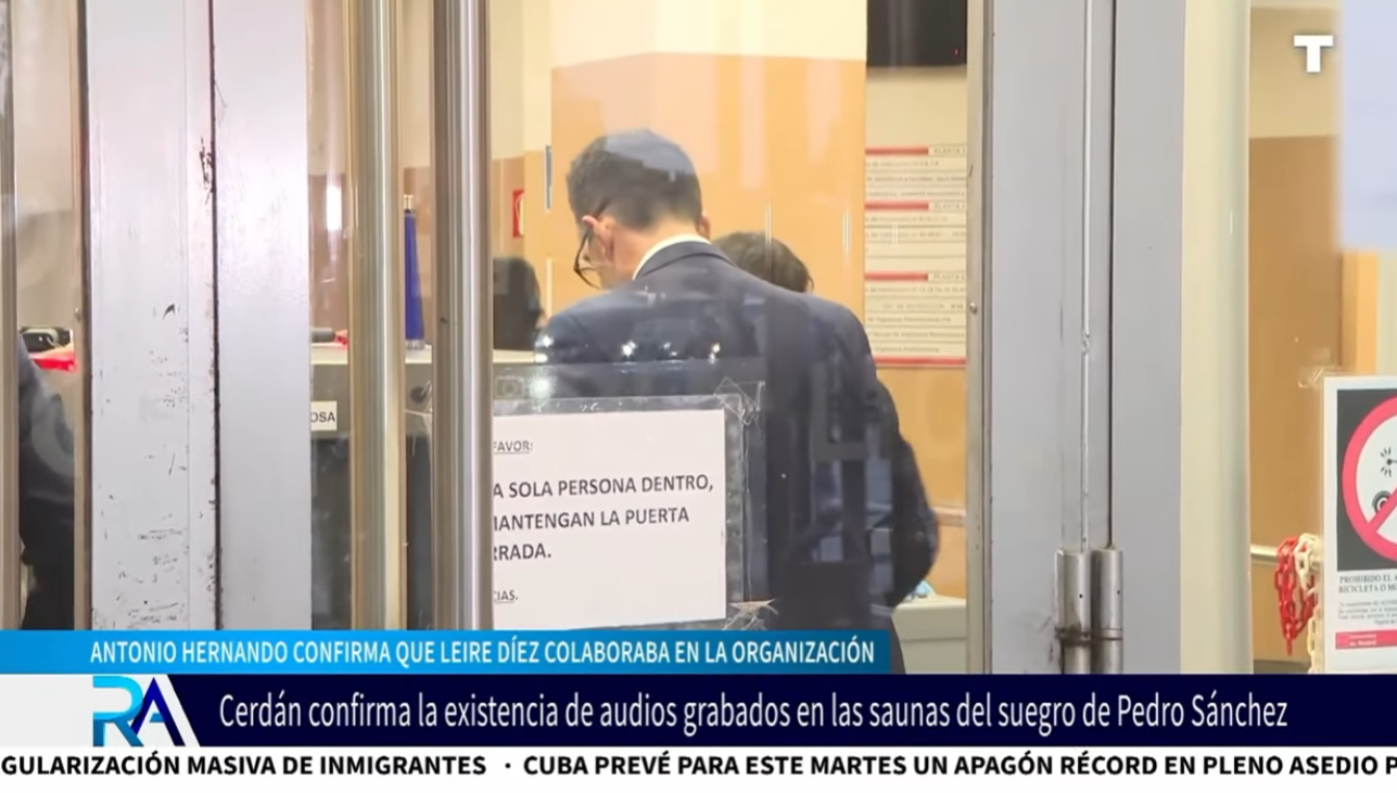 El lapsus de Cerdán con las saunas: dice que son de Pedro Sánchez