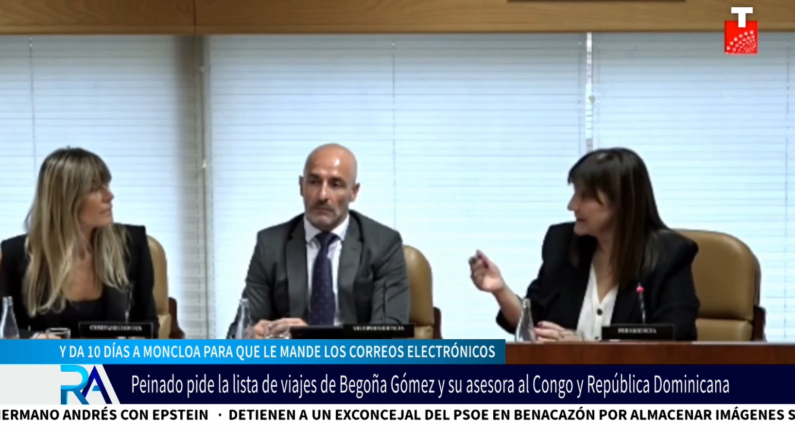 Peinado exige todos los correos de Begoña Gómez y amenaza con registrar la Moncloa
