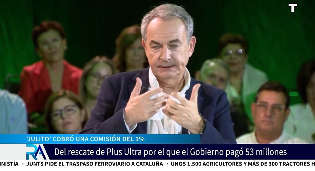 El contrato que revela que ‘Julito’, amigo de Zapatero, cobraba el 1% del rescate de Plus Ultra