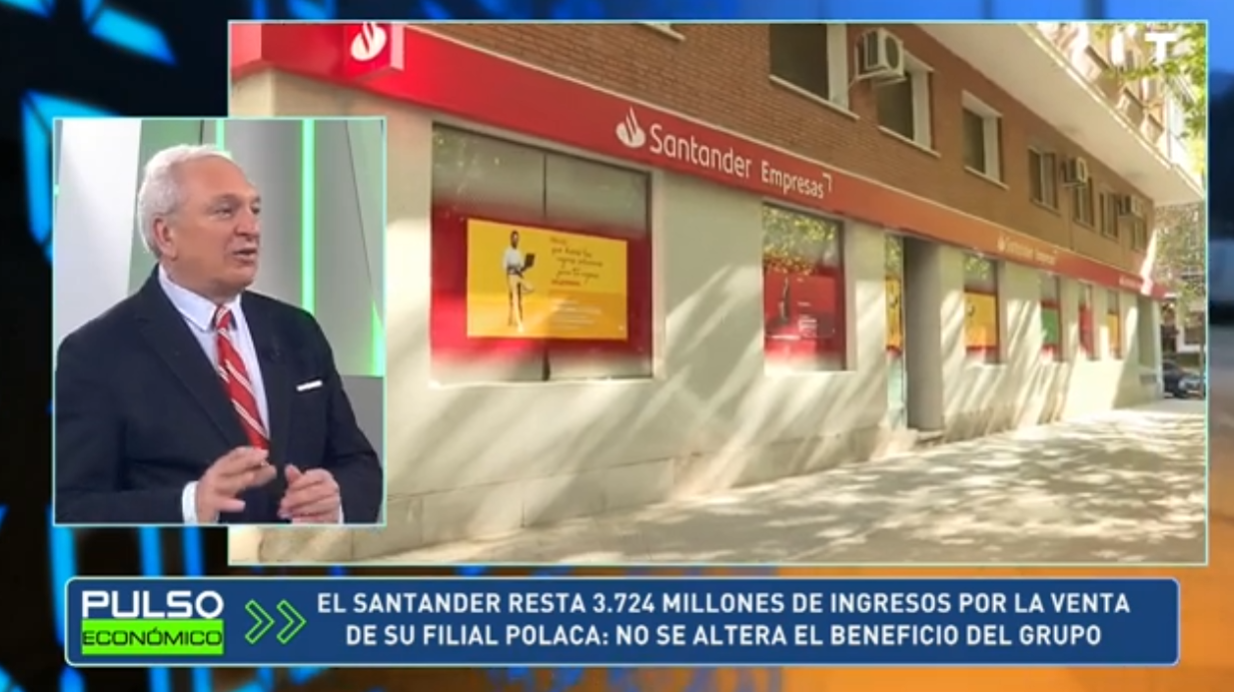 El banco Santander resta 3.724 millones de ingresos por la venta de su filial polaca