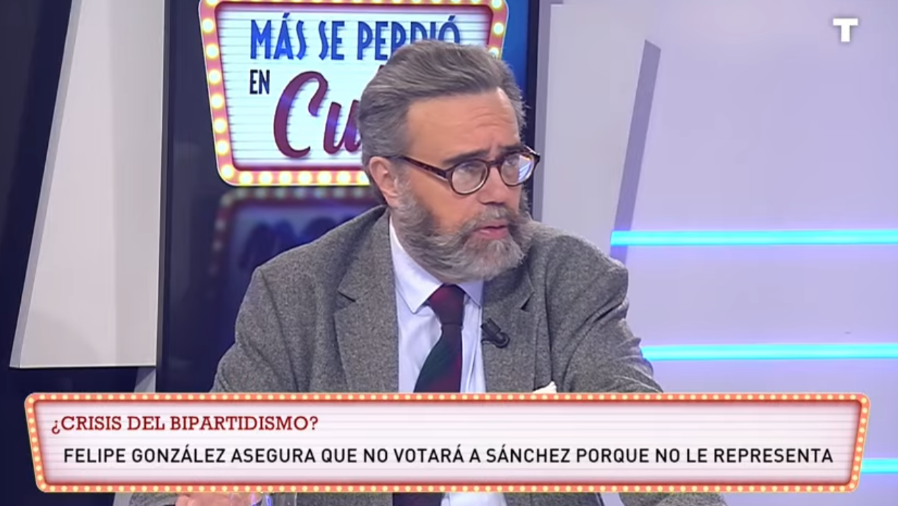 José María Sánchez: «Felipe Gónzalez nunca ha sido un buen gobernante»