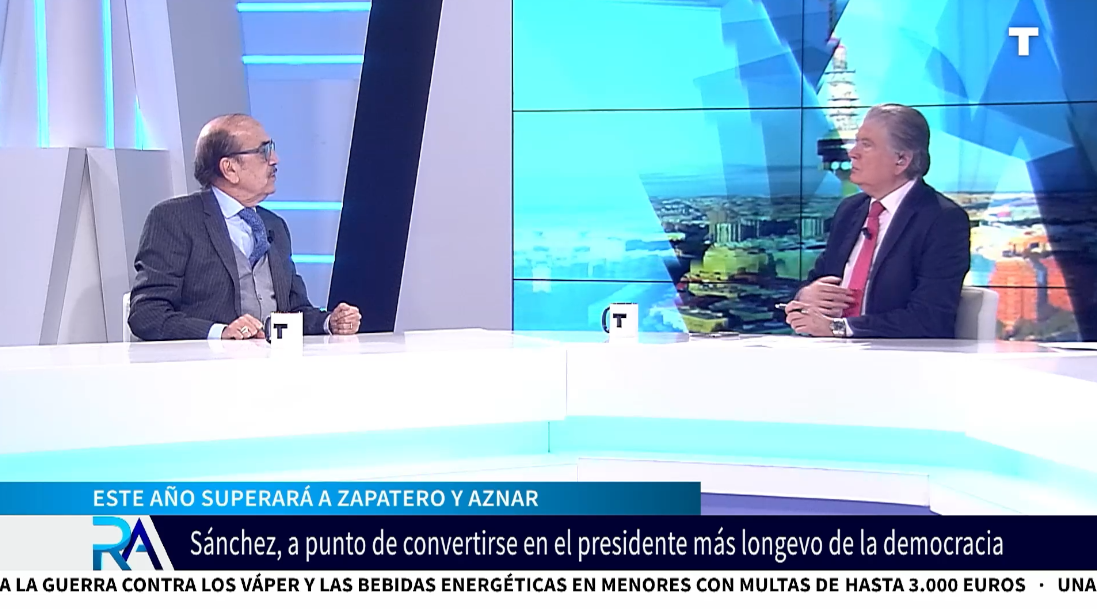 Javier Borrego: ”Sánchez es un okupa en la Moncloa y en el PSOE”