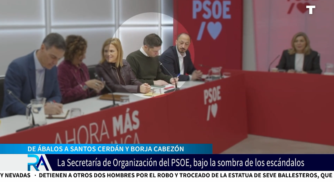 DEGRADACIÓN de la Secretaría de Organización del PSOE: escándalos, cárcel y sospechas en la cúpula socialista