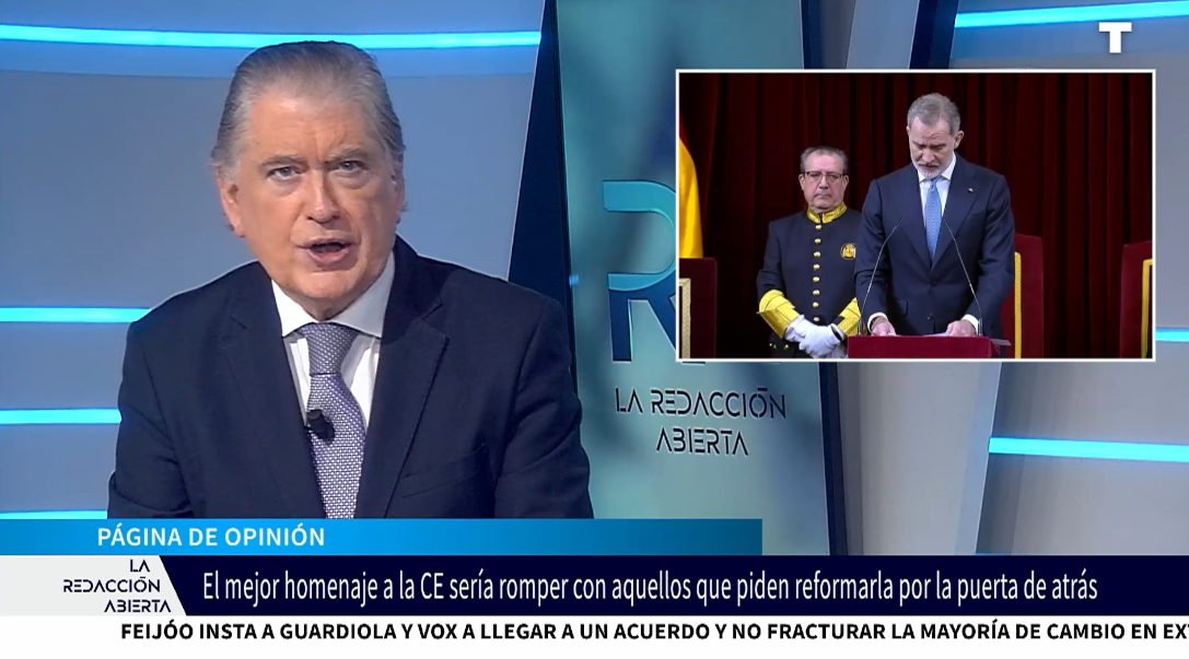 «Los ENEMIGOS de la Constitución nos GOBIERNAN» Sánchez monta un homenaje a la Carta Magna mientras la destroza por la puerta de atrás