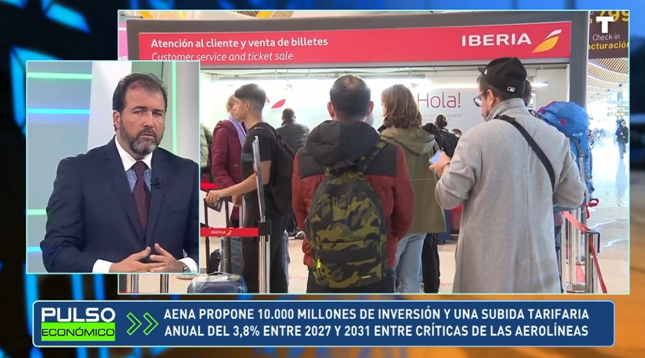 Aena propone 10.000 millones de inversión y una subida tarifaria anual del 3,8% entre 2027 y 2031