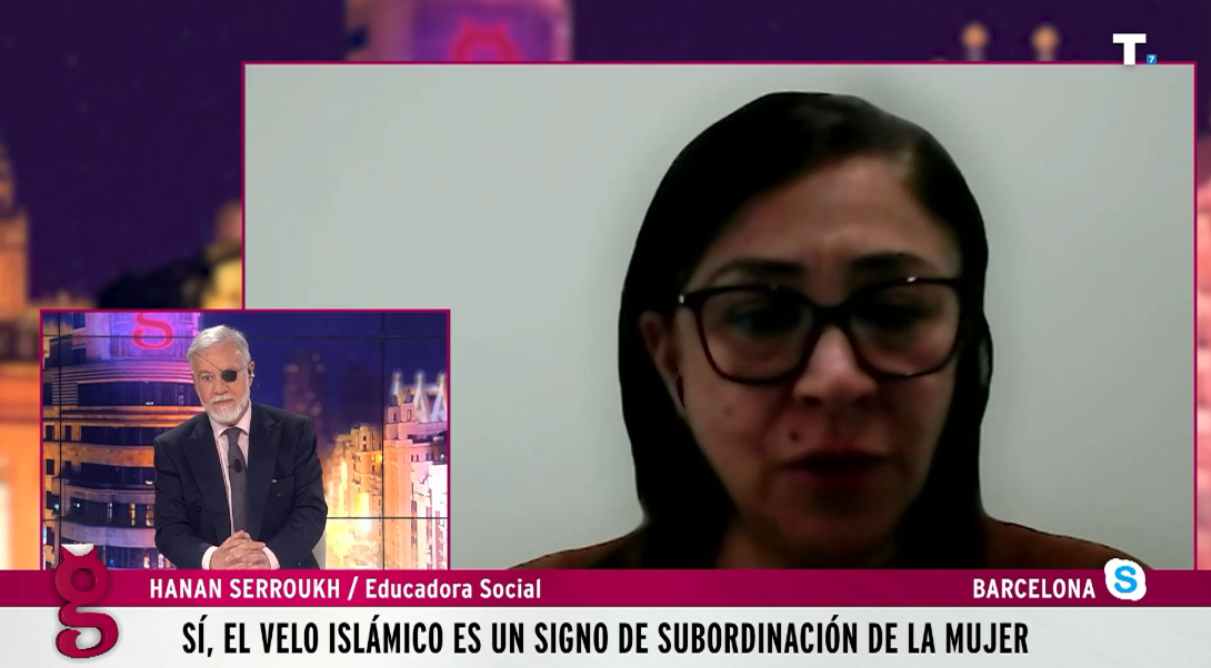 Hanan Serroukh: «El burka no es una opción, nadie lo usa por libertad»