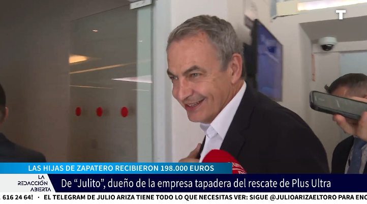 Las hijas de Zapatero recibieron casi 200.000 euros de “Julito”, el íntimo amigo de su padre