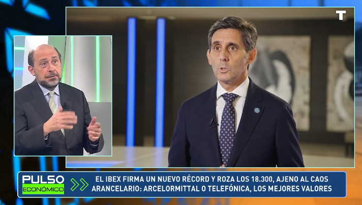 Telefónica, una de las compañías que lidera los avances del Ibex en esta jornada