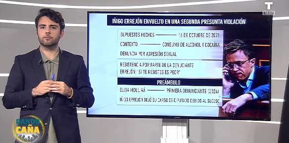 Una segunda mujer acusa a Errejón de una presunta violación en 2021