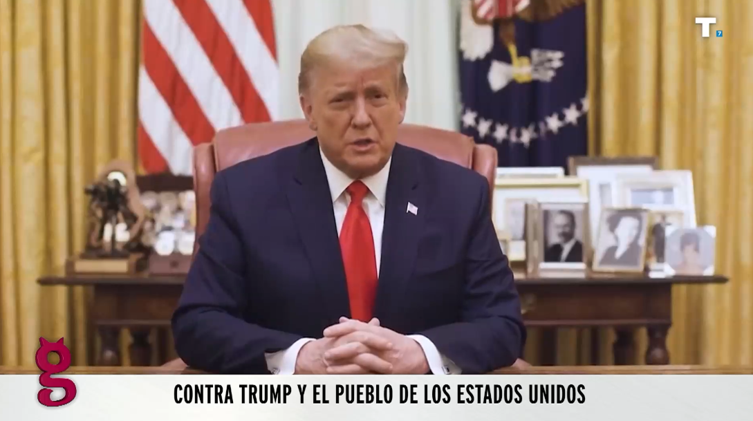 Contra Trump y el pueblo de los Estados Unidos