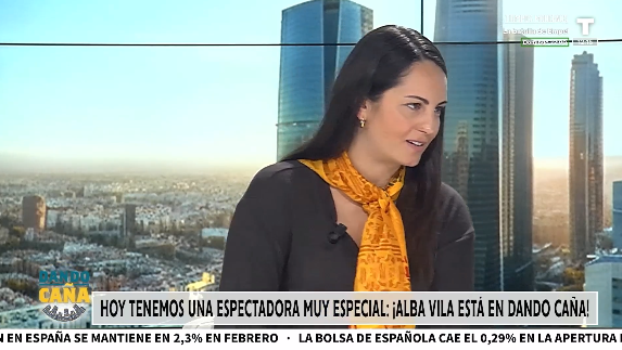 Hoy tenemos una espectadora muy especial: ¡Alba Vila en Dando Caña!