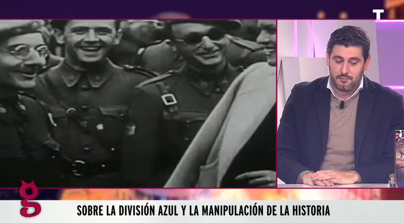 Alejandro Nolasco, escritor e historiador de la División Azul, explica la historia detrás de este frente