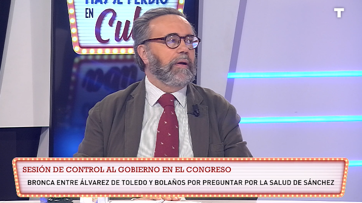 José María Sánchez: «Toda crítica al Gobierno de Sánchez es considerada como bulo»